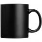 Preview: Porzellantasse mit Namensgravur - Kaffeetasse - 300 ml - Farbe: schwarz-weiß