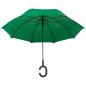 Preview: Regenschirm "Hände frei" / Farbe: grün