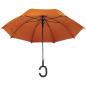 Preview: Regenschirm "Hände frei" / Farbe: orange