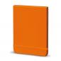 Preview: Reporter Notizbuch / DIN A6 / 160 S. / liniert / PU Hardcover / Farbe: orange
