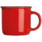 Preview: Retro Kaffeetasse / Nostalgietasse / aus Keramik / 350 ml / Farbe: rot