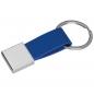 Preview: Schlüsselanhänger mit Kunstleder-Bändchen / Farbe: blau