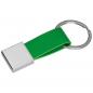 Preview: Schlüsselanhänger mit Kunstleder-Bändchen / Farbe: grün
