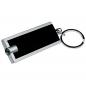 Preview: Schlüsselanhänger mit LED Taschenlampe / Farbe: schwarz
