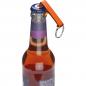 Preview: Schlüsselanhänger mit Namensgravur - mit Flaschenöffner - Farbe: orange