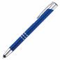 Preview: Schreibset mit Gravur / Touchpen Kugelschreiber + Kugelschreiber / Farbe: blau
