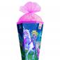 Preview: Schultüte mit Gravur / Zuckertüte / 85cm / eckig / "Magische Einhornreiterin"