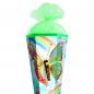 Preview: Schultüte mit Gravur / Zuckertüte / 85cm / eckig / "Rainbow Butterfly"