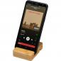 Preview: Smartphonehalter aus Bambus