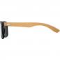 Preview: Sonnenbrille mit Bambusbügeln und UV 400 Schutz mit Gravur