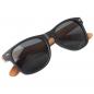 Preview: Sonnenbrille mit Bügeln in Bambusoptik / UV 400 Schutz