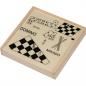 Preview: Spieleset in einer Holzbox mit Schach, Mikado, Dame, Domino mit Namensgravur