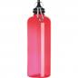 Preview: Sporttrinkflasche mit Karabinerhaken / 600ml / Farbe: rot