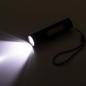 Preview: Taschenlampe mit Akku / mit seitlichen COB Licht / Farbe: schwarz