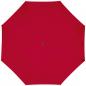 Preview: Taschenschirm aus Pongee mit Karabinergriff / Farbe: rot