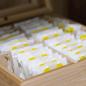Preview: Teeaufbewahrungsbox aus Bambus mit Glasdeckel für 40 Teebeutel