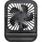 Preview: Tischventilator / mit Akku / Farbe: schwarz