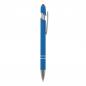 Preview: Touchpen Kugelschreiber / aus Metall / Soft-Touch / Farbe: hellblau