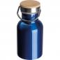 Preview: Trinkflasche / aus Edelstahl mit Gravur / 300ml / Farbe: blau