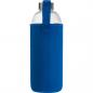 Preview: Trinkflasche aus Glas mit Neoprensleeve / 1000ml / Neoprenfarbe: blau