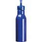 Preview: Trinkflasche aus recyceltem Aluminium mit Gravur / 750ml / Farbe: blau