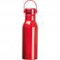 Preview: Trinkflasche aus recyceltem Aluminium mit Gravur / 750ml / Farbe: rot