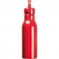 Preview: Trinkflasche aus recyceltem Aluminium mit Gravur / 750ml / Farbe: rot