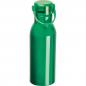 Preview: Trinkflasche aus recyceltem Aluminium mit Namensgravur - 750ml - Farbe: grün
