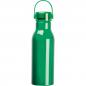 Preview: Trinkflasche aus recyceltem Aluminium mit Namensgravur - 750ml - Farbe: grün