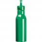 Preview: Trinkflasche aus recyceltem Aluminium mit Namensgravur - 750ml - Farbe: grün