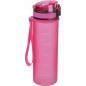 Preview: Trinkflasche aus Tritan mit Messskala und Trageschlaufe / 500ml / Farbe: pink
