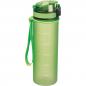 Preview: Trinkflasche aus Tritan mit Messskala und Trageschlaufe /500ml / Farbe: hellgrün