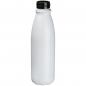 Preview: Trinkflasche mit Gravur / aus Aluminium/ Füllmenge 0,6l / Farbe: weiß