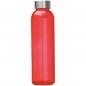 Preview: Trinkflasche mit Gravur / aus Glas / Füllmenge: 500ml / Farbe: rot