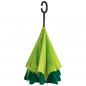 Preview: Umgekehrter Regenschirm mit Griff zum Einhängen am Handgelenk / Farbe: apfelgrün