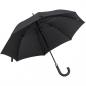Preview: Umweltfreundlicher Automatik-Regenschirm aus RPET / Stockschirm / Farbe: schwarz