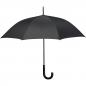 Preview: Umweltfreundlicher Automatik-Regenschirm aus RPET / Stockschirm / Farbe: schwarz