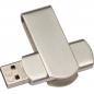 Preview: USB-Stick Twister mit Gravur / 8GB / aus Metall