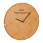 Preview: Wanduhr aus Bambus mit Gravur