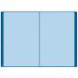 Preview: Zeugnismappe / A4 / mit 20 Hüllen / Farbe: blau