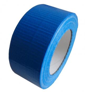 1 Rolle Klebeband Gewebeband Panzerband Panzertape 50m X 48mm blau