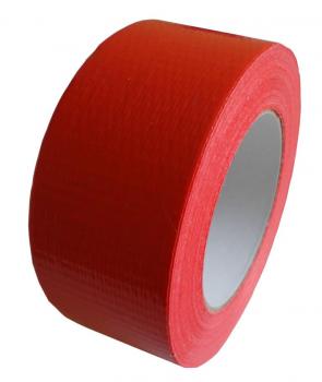 1 Rolle Klebeband Gewebeband Panzerband Panzertape 50m X 48mm rot