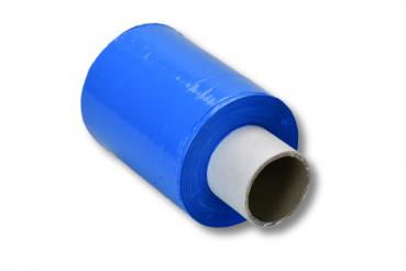 1 Rolle Mini Stretchfolie / 100mm x 150m / 23my / Farbe: blau