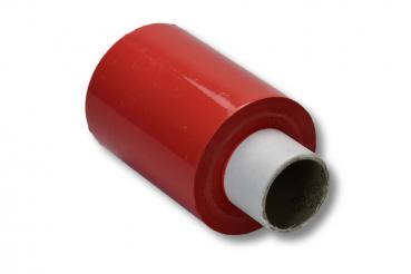 1 Rolle Mini Stretchfolie / 100mm x 150m / 23my / Farbe: rot
