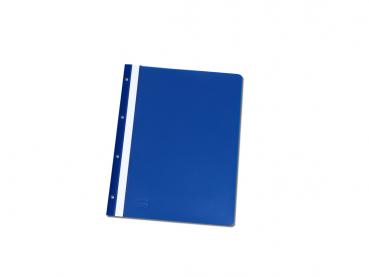 10 Ablage-Schnellhefter / Archiv-Hefter mit Lochung zum Abheften / Farbe: blau