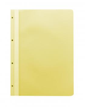 10 Ablage-Schnellhefter / Archiv-Hefter mit Lochung zum Abheften / Farbe: gelb