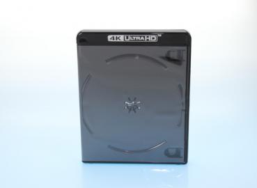10 Amaray BluRay 1er BD Hüllen 4K ULTRA HD / 15mm