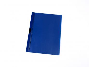 10 Cliphefter DIN A4 / Klemmhefter / Bewerbungsmappe / Farbe: dunkelblau