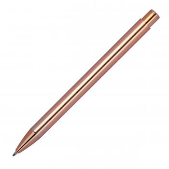 10 Druckkugelschreiber aus Metall / Farbe: Metallic kupfer