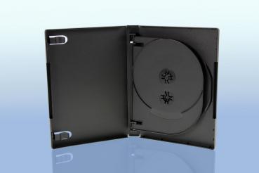 10 DVD Hüllen / 5fach 5er DVD Box / schwarz
